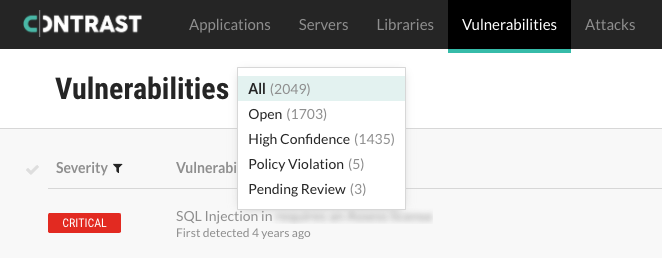 FilterOpenAllVulns.png